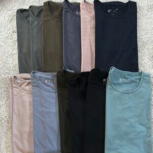 BYLT Basics Drop Cut short sleeve T-Shirt Set of 12